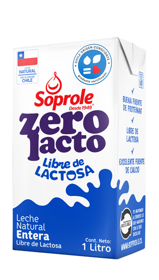 Leche Entera Zero Lactos Litro