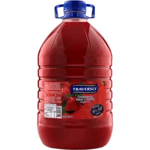 Jugo Concentrado de 5 lts Frambuesa Traverso Bidon