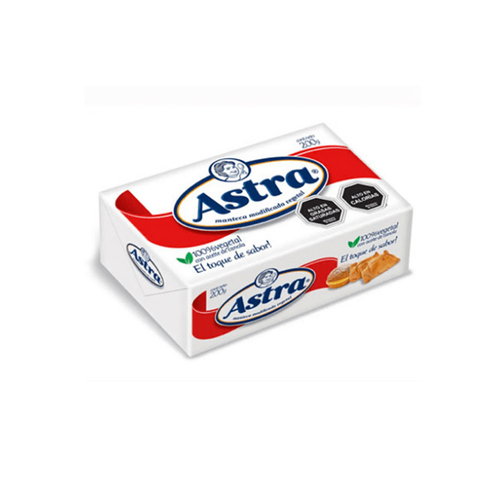 Manteca Astra pan de 200 grs Unidad
