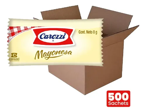 Mayonesa Sachet 8cc x 500 uds caja