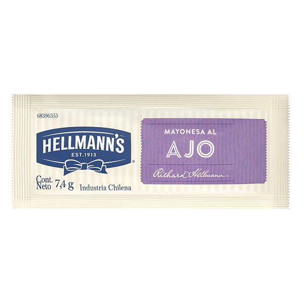 Mayonesa Sachet 7,4 grs x 528 uds Al Ajo caja